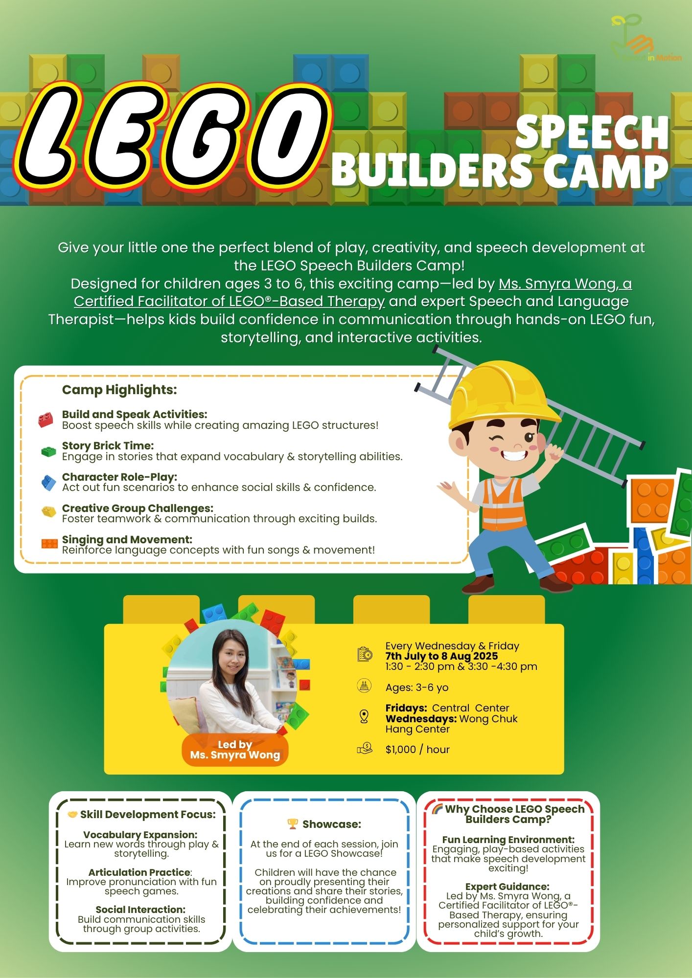 Sprout in Motion summer camp 2025 Hong Kong
